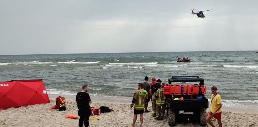 Tragiczny finał kąpieli w Rozewiu. Najpierw znaleziono ojca. Po trzech dniach morze oddało ciało Pawła