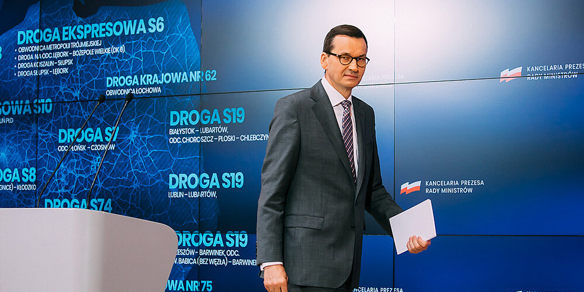 Mateusz Morawiecki usłyszał od arcybiskupa kilka miłych słów.