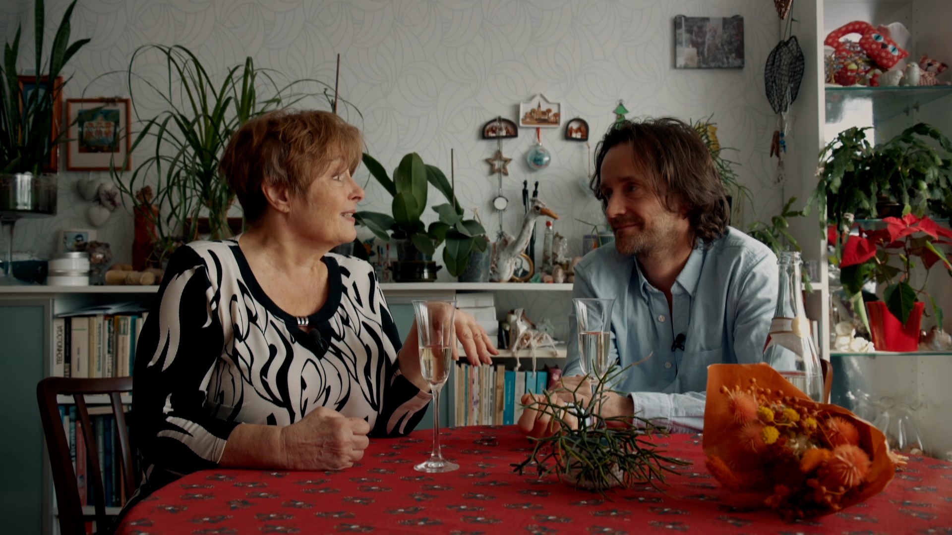 Herečka Eva Večerová a Juraj Hrčka.