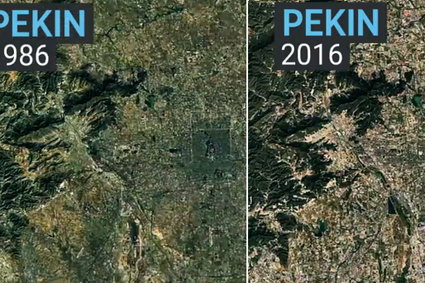 Jak zmieniały się największe chińskie miasta od 1984 roku