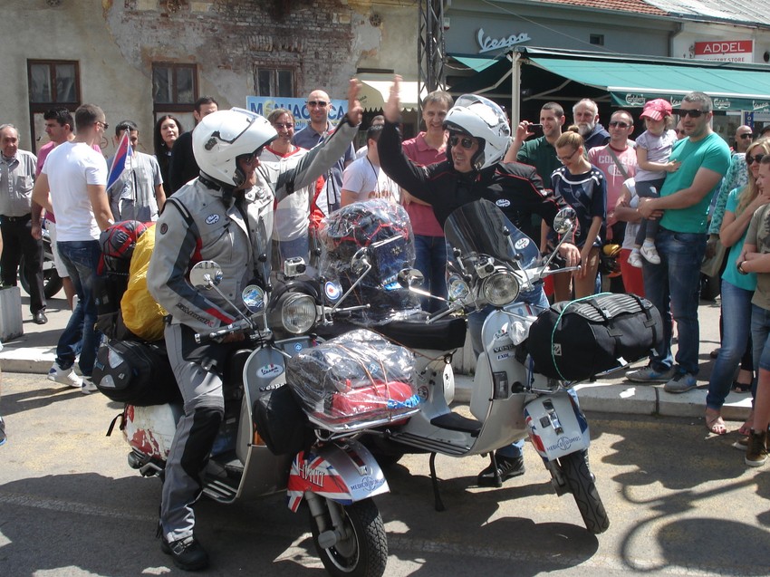 Na vespama do Jorka: Dejan Tonić i Aleksandar Đorđević