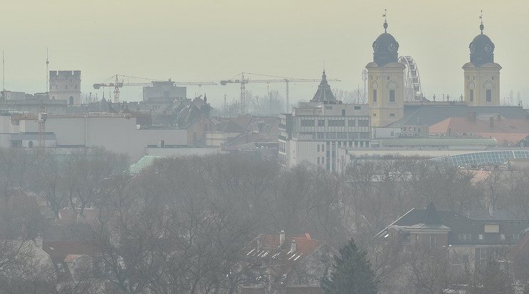 Javult a levegő minősége/Fotó: MTI/Czeglédi Zsolt