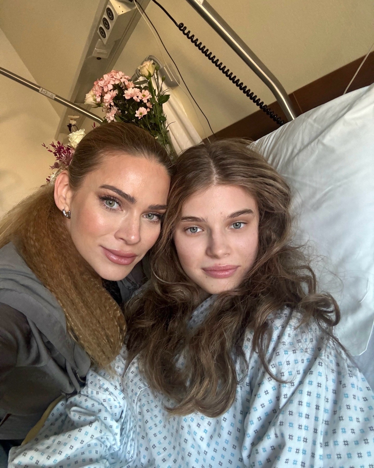 Andrea Verešová s dcérou Vanessou, ktorú ratovali v nemocnici.