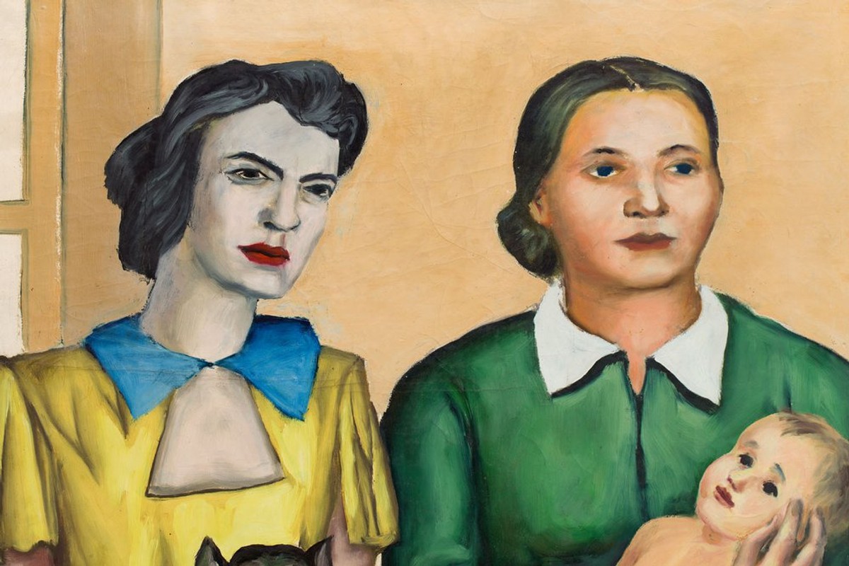 Andrzej Wróblewski, "Dwie mężatki", 1949