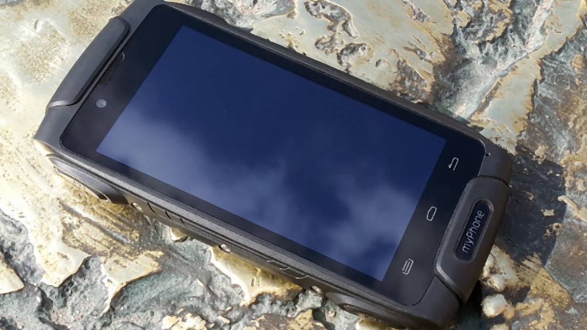 myPhone Hammer AXE LTE – jakość ekranu