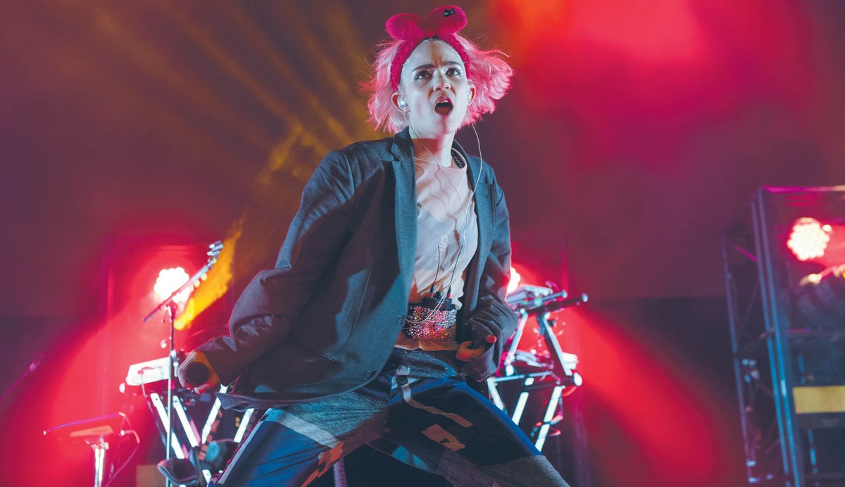 Grimes na koncercie (2016 r.)