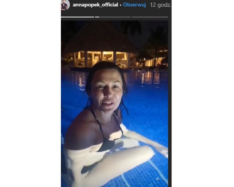 Anna Popek w bikini. Seksowne zdjęcie dziennikarki. Instagram - Plejada.pl