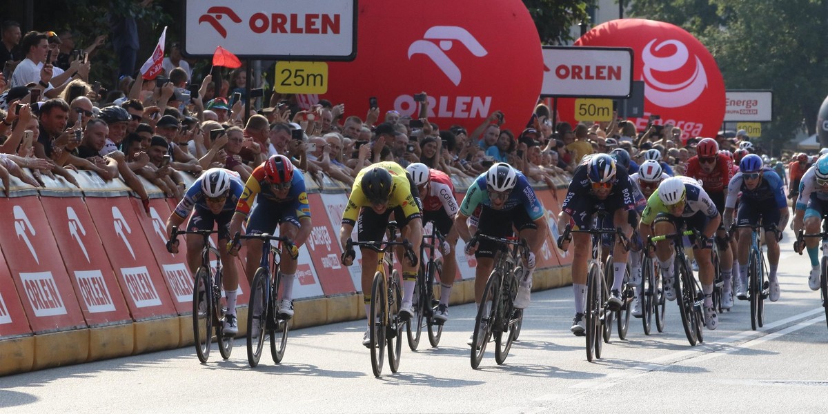 Niezwykła walka na finiszu czwartego etapu Tour de Pologne. 