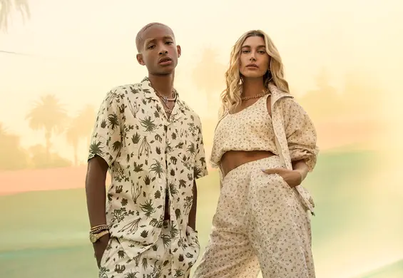 Festiwalowe lato jeszcze powróci - Hailey Bieber i Jaden Smith we wspólnej kampanii dla Levis'a