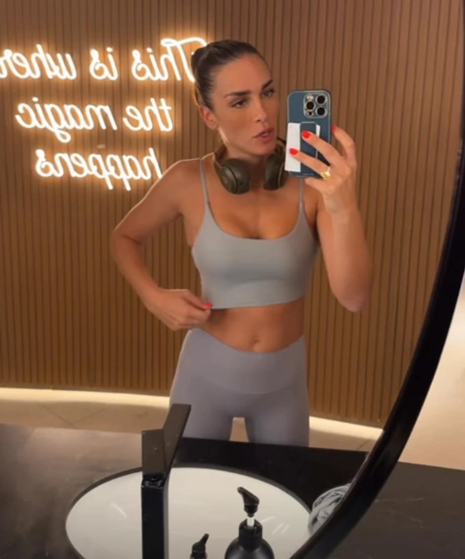 Ivana Korab pokazala mišiće