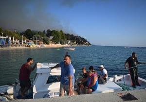 Požar na Halkidikiju