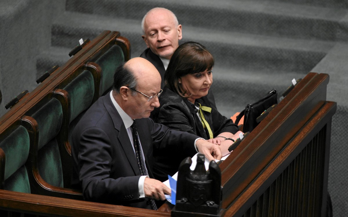 Jacek Rostowski, Jolanta Fedak i Michał Boni