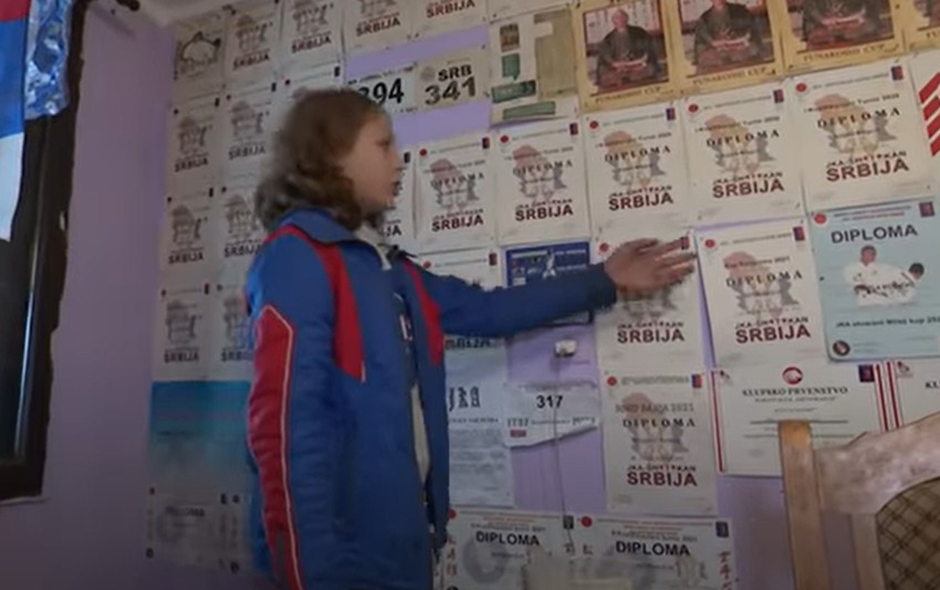 Karatistkinja Anđela Milojević živi u teškom siromaštvu