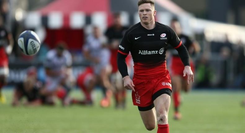 England winger Chris Ashton joined Saracens in 2012