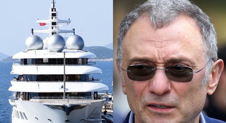 US authorities say the Amadea is beneficially owned by Suleyman Kerimov.