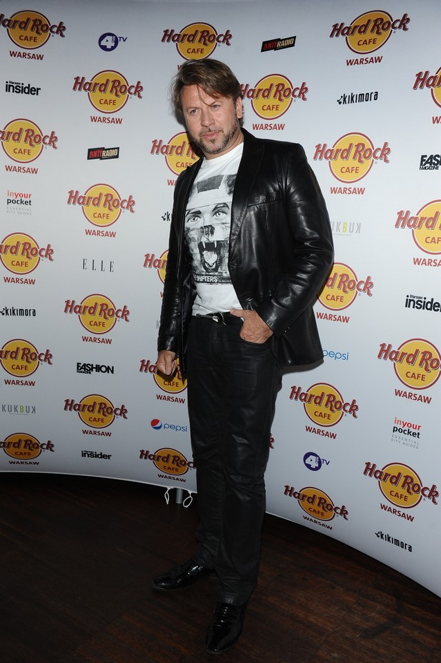 Gwiazdy na urodzinach Hard Rock Cafe