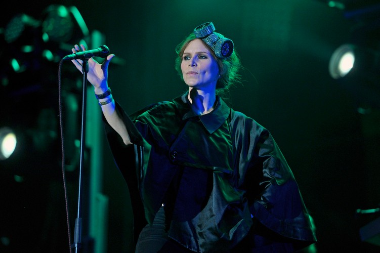 Nina Persson i The Cardigans na Heineken Open'er Festival 2012 w Gdyni