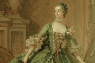 Madame de Pompadour / Gem. v. Boucher