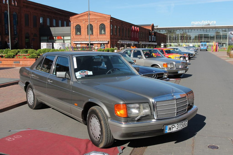 14. Zlot Zabytkowych Mercedesów -  Łódź-Manufaktura 2015