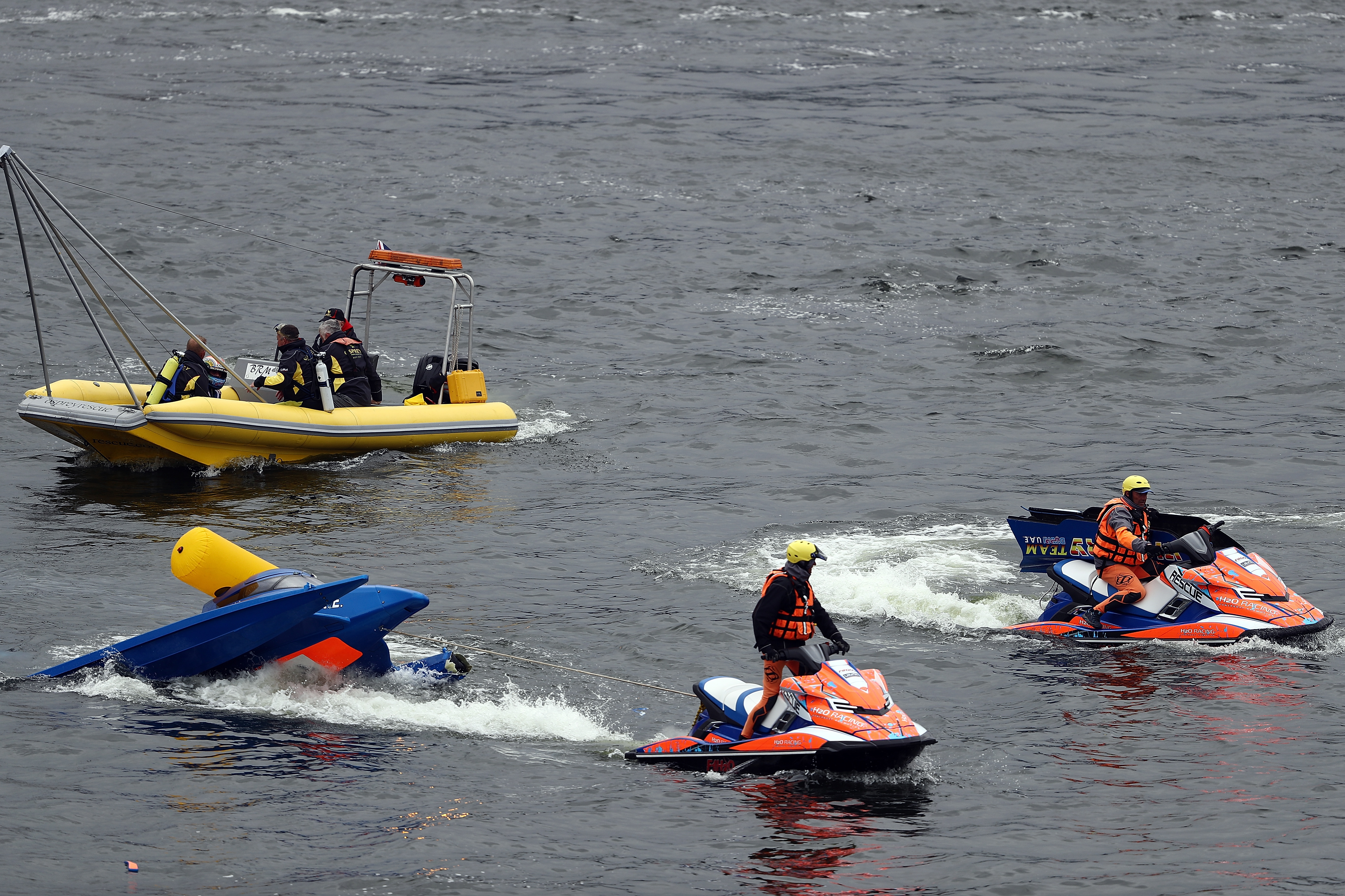 Suffolk powerboat driver dies in crash at racing event