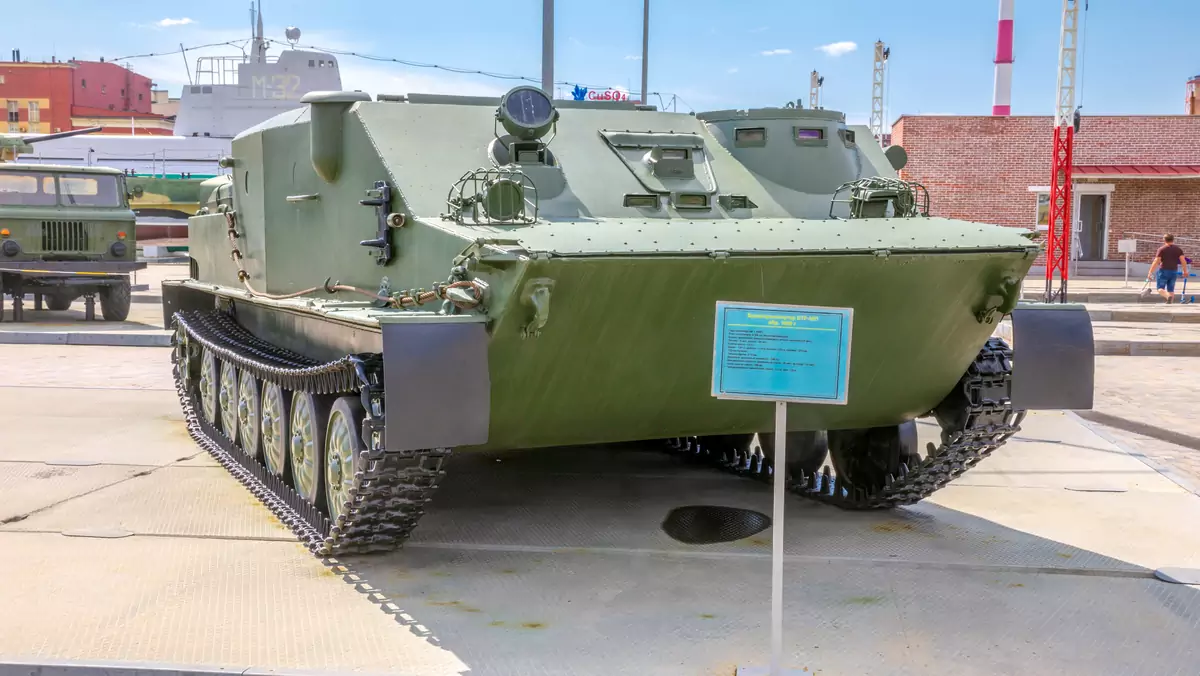 BTR-50P w jednym z rosyjskich muzeów