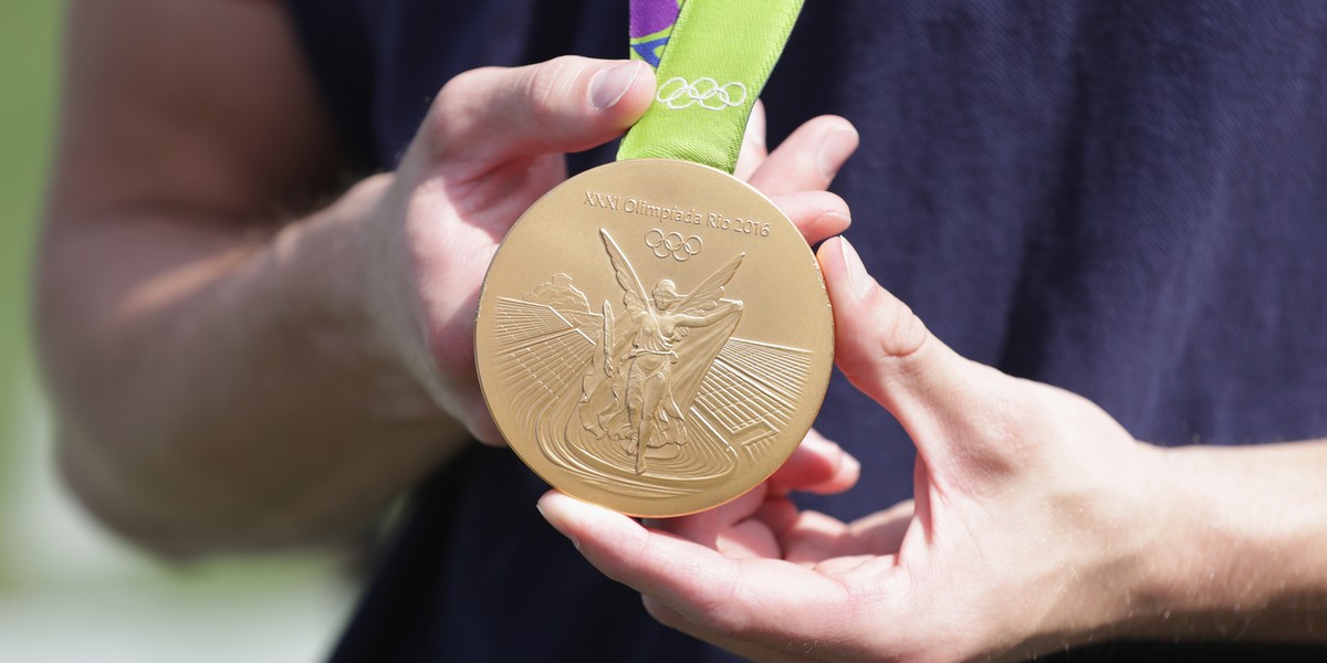 Tak wygląda złoty medal olimpijski z igrzysk w Rio de Janeiro