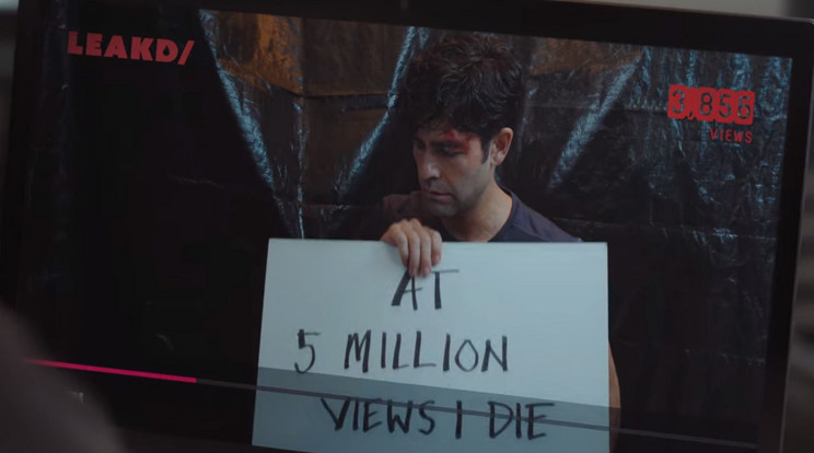 Az Adrian Grenier által játszott Nick komoly slamasztikában találja magát, 5 millió kattintástól függ az élete / Fotó: Netflix