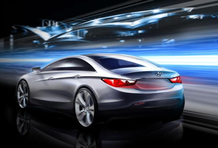 Hyundai Sonata: nowa generacja odkrywa swoje kształty