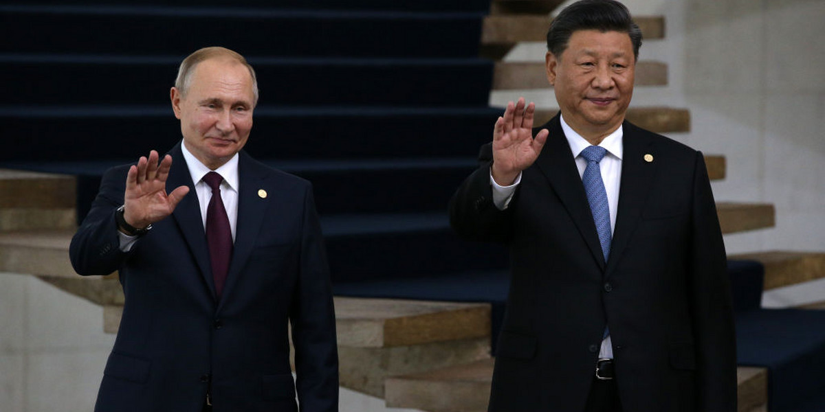 Rosja jest coraz bardziej gospodarczo uzależniona od Chin