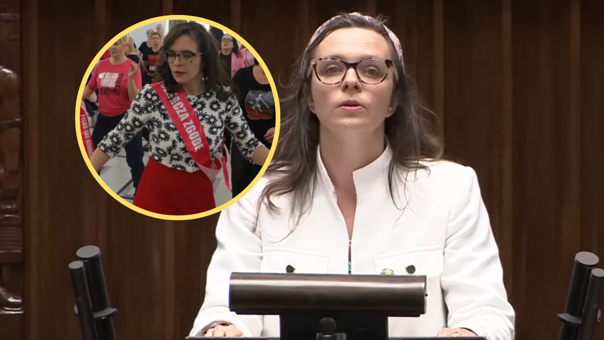 Prawica kpi z akcji kobiet w Sejmie. Klaudia Jachira ostro odpowiedziała