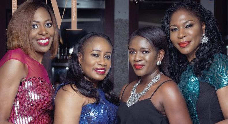 Power ladies Biola Alabi, Tewa Onasanya, Celine Loader and Ini Onuk