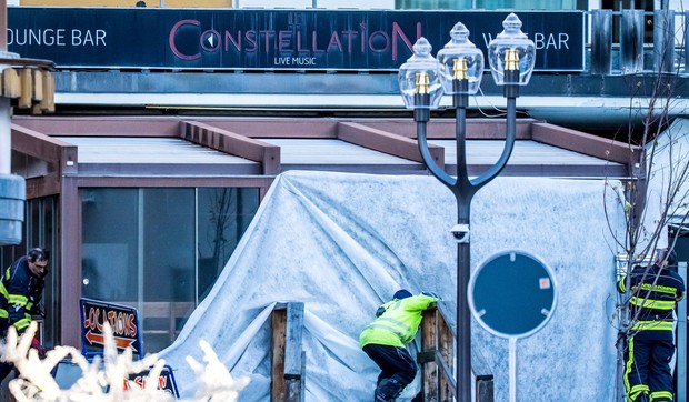 Požar u baru u Kran-Montani, Švajcarska