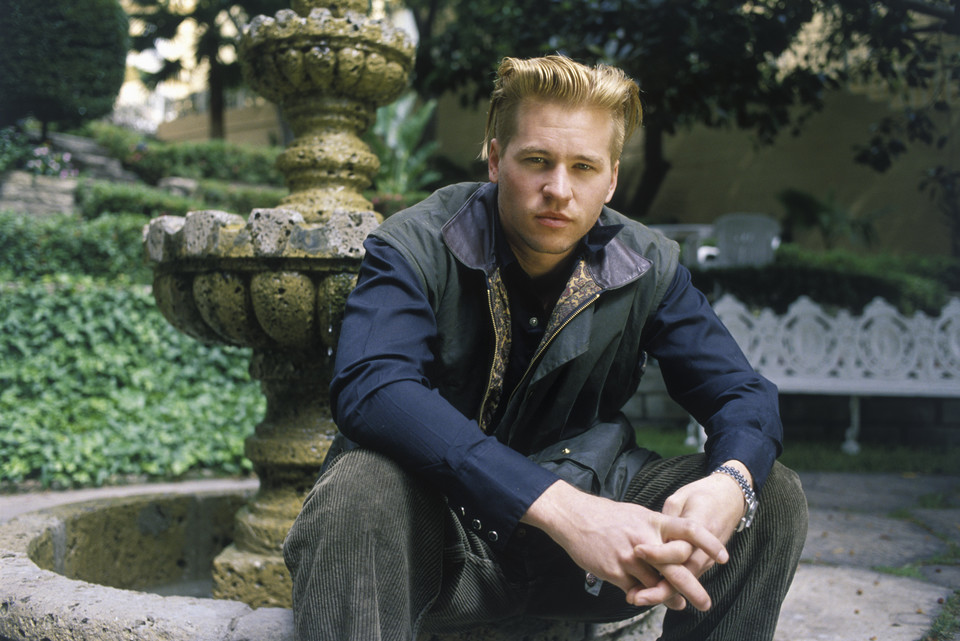 Val Kilmer w 1990 roku