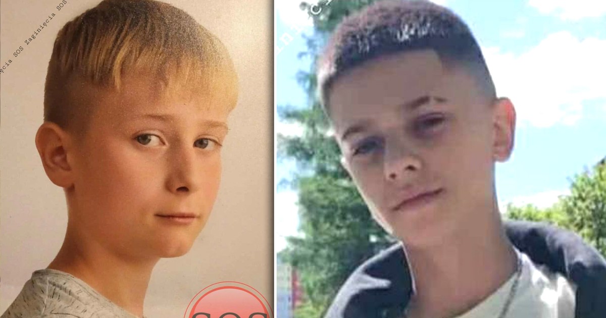 14-letni Oskar i 15-letni Krystian zniknęli. "Nie dają znaku życia"