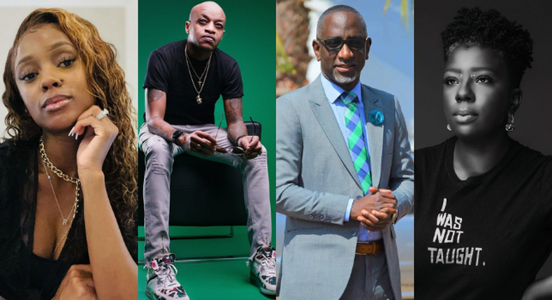 Vanessa Mdee, Prezzo, Robert Burale and Ciru Muriuki