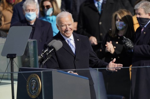 joe biden zaprzysiężenie usa prezydent Stany zjednoczone inauguracja