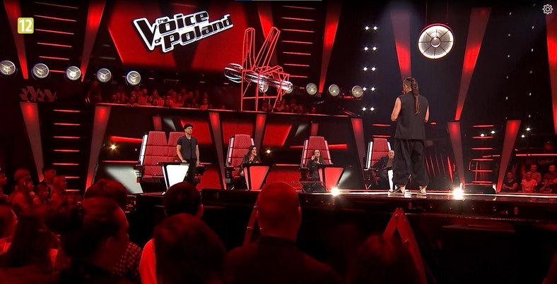 Kadr z programu "The Voice of Poland"