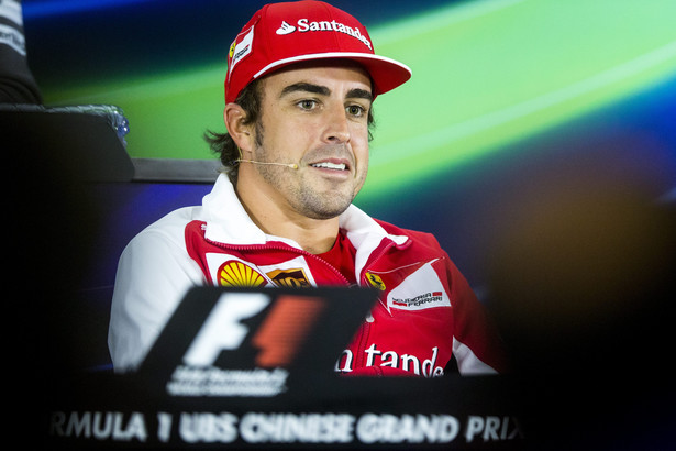 Fernando Alonso najszybszy na pierwszym treningu przed GP Chin
