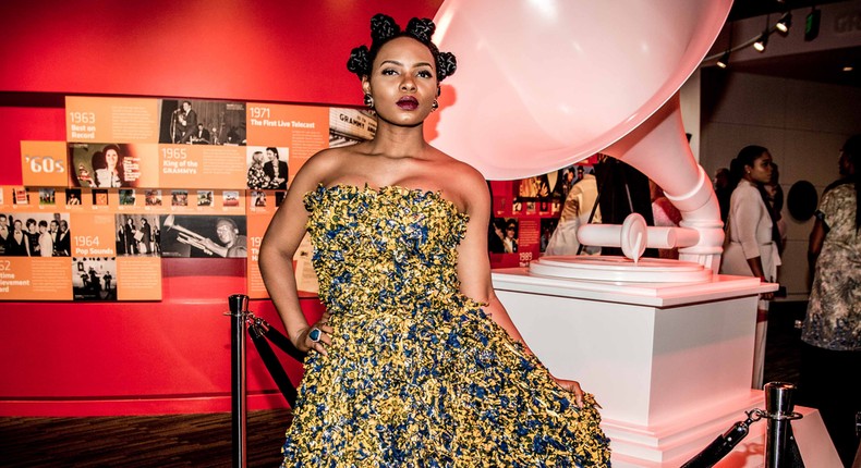 Yemi Alade at The Grammy Musuem.