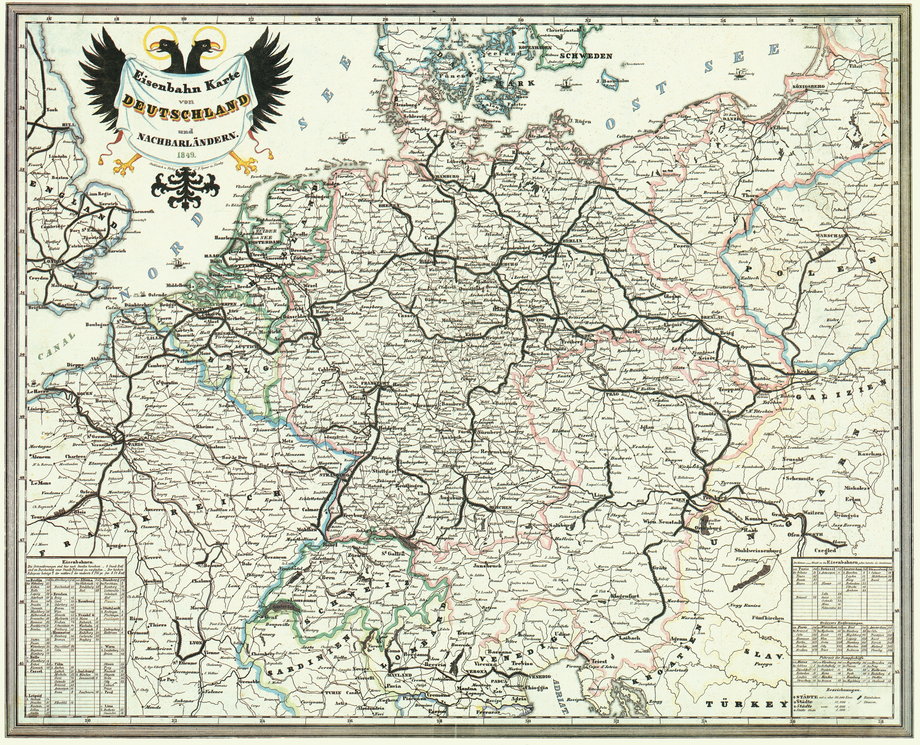 Po I wojnie światowej, Polska przejęła od zaborców blisko 16 tys. km linii kolejowych. Od Rosji - 7362 km, Austro-Węgier - 4357 km, Prus - 4228 km