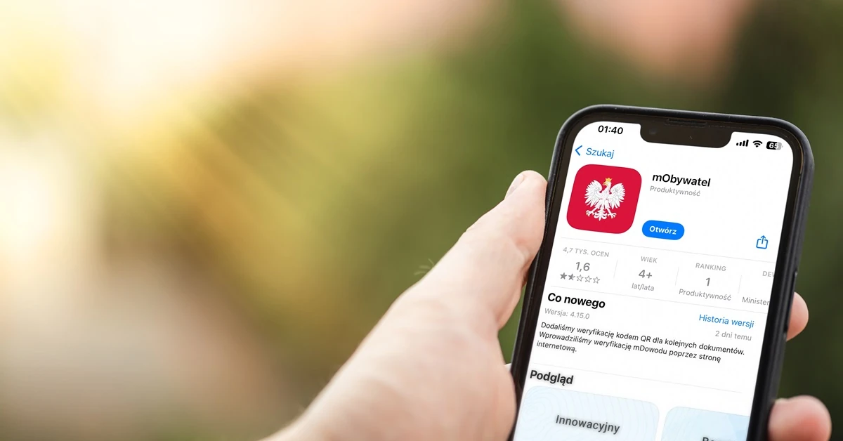 Dowód osobisty ze zdjęciem z telefonu? Nie musisz już iść do fotografa. Nowa funkcja w aplikacji mObywatel