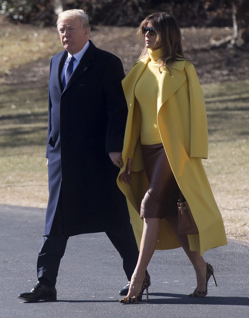 Melania znów zakpiła z Trumpa? Wymowne nagranie 