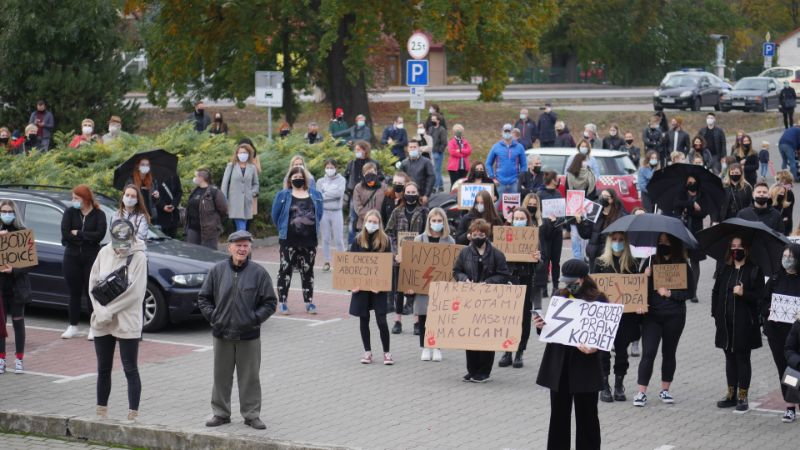Czarny protest w Mielcu