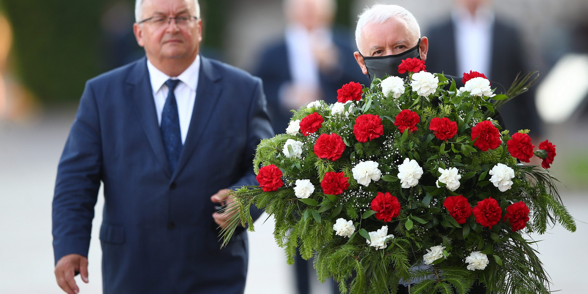 Andrzej Adamczyk, Jarosław Kaczyński, Krzysztof Sobolewski, Ryszard Terlecki