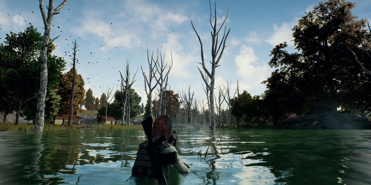 Kadr z gry "PlayerUnknown's Battlegrounds" autorstwa Bluehole