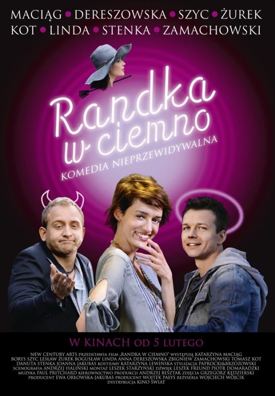 Randka w ciemno - plakat