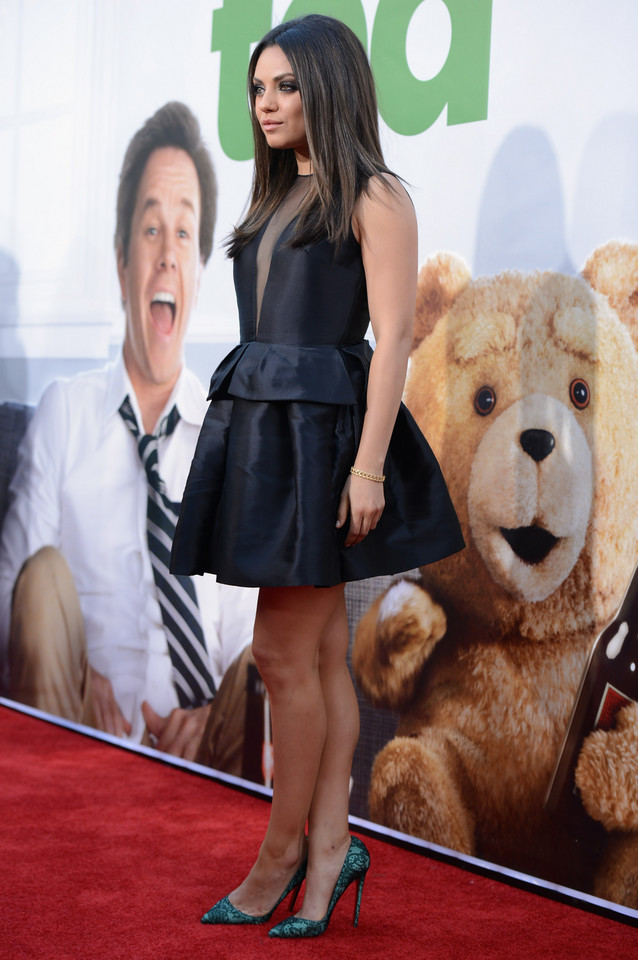 Mila Kunis na premierze "Ted"