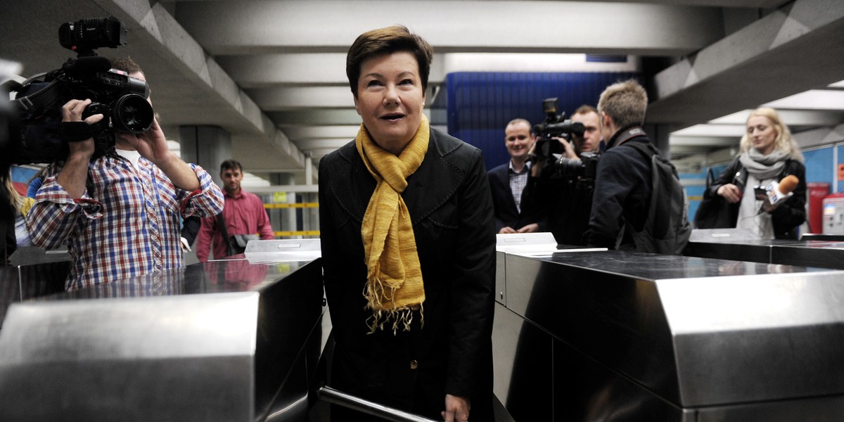 hanna gronkiewicz waltz metro