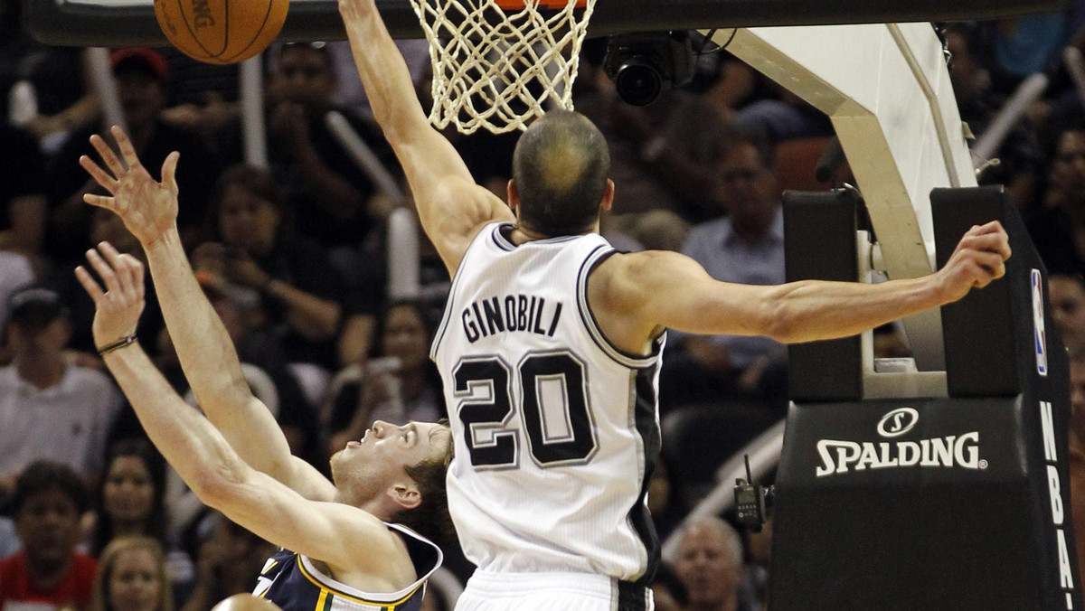 Koszykarze San Antonio Spurs nie dali żadnych szans rywalom z Utah Jazz i bez porażki awansowali do kolejnej rundy play off. Czwarte starcie tych drużyn zakończyło się zwycięstwem gości z Teksasu 87:81.