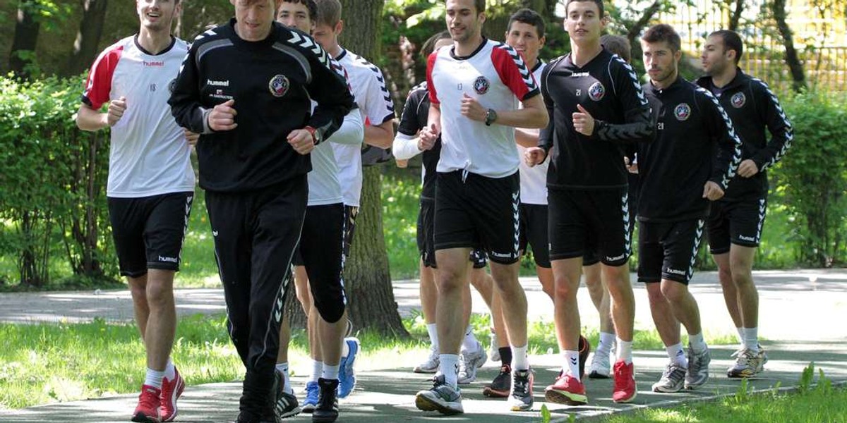 Polonia Warszawa trening